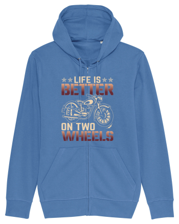 Life is better on two wheels Bright Blue