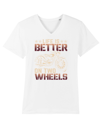 Life is better on two wheels White
