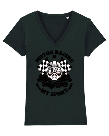 Motor Racing Is My Sport Black