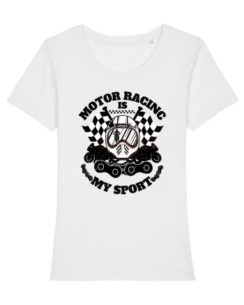 Motor Racing Is My Sport White