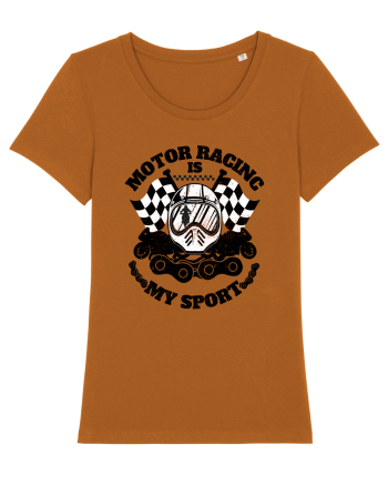 Motor Racing Is My Sport Roasted Orange