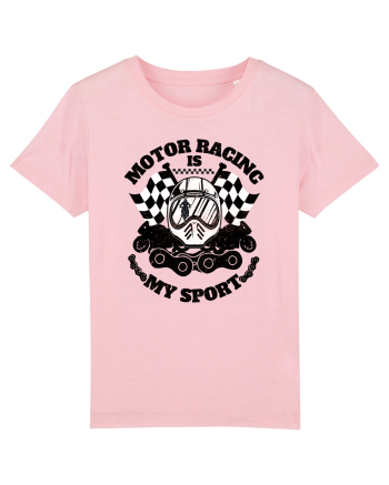 Motor Racing Is My Sport Cotton Pink