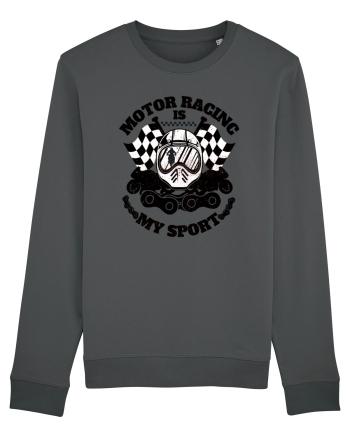 Motor Racing Is My Sport Anthracite