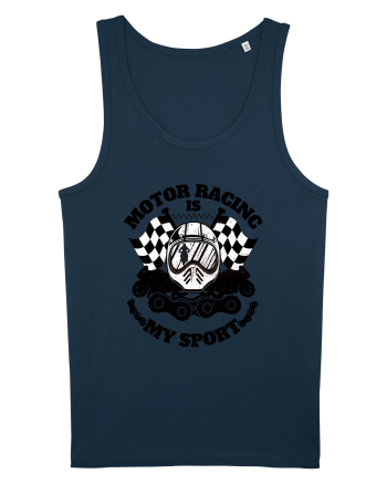 Motor Racing Is My Sport Navy