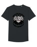 Motor Racing Is My Sport Tricou mânecă scurtă guler larg Bărbat Skater