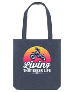 living that biker life Sacoșă textilă