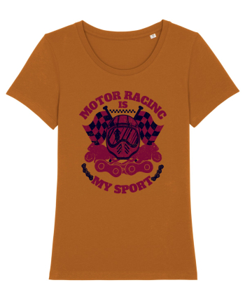 Motor Racing Is My Sport Roasted Orange