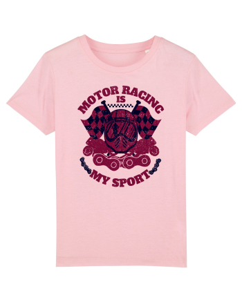 Motor Racing Is My Sport Cotton Pink