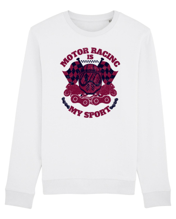 Motor Racing Is My Sport White