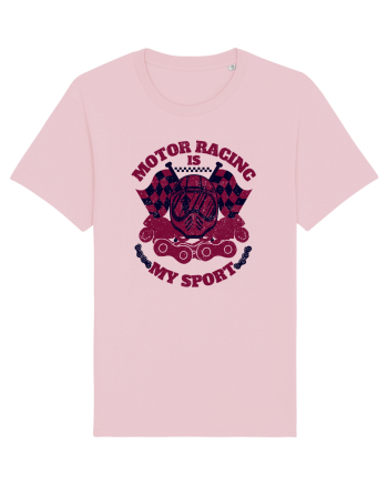 Motor Racing Is My Sport Cotton Pink