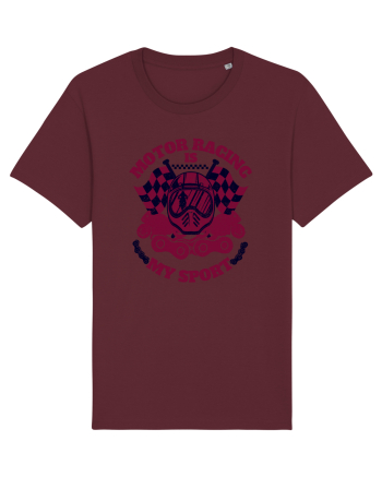 Motor Racing Is My Sport Burgundy