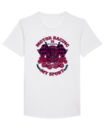 Motor Racing Is My Sport Tricou mânecă scurtă guler larg Bărbat Skater