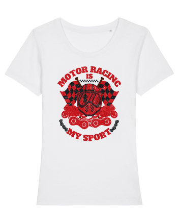 Motor Racing Is My Sport White