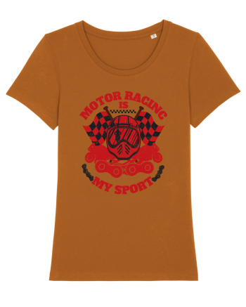 Motor Racing Is My Sport Roasted Orange