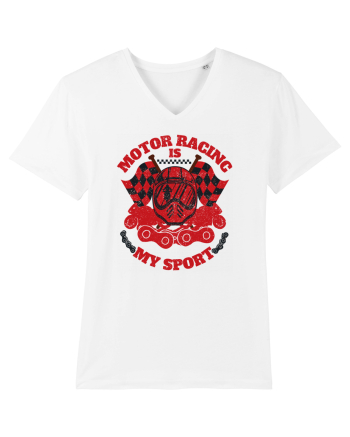 Motor Racing Is My Sport White
