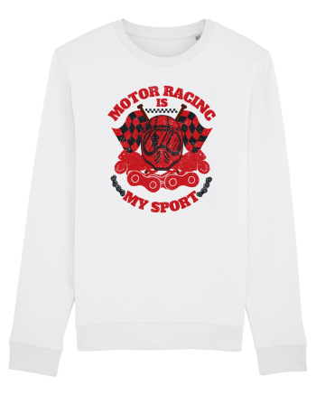 Motor Racing Is My Sport White