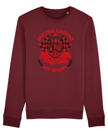 Motor Racing Is My Sport Burgundy