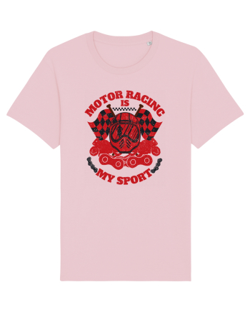 Motor Racing Is My Sport Cotton Pink