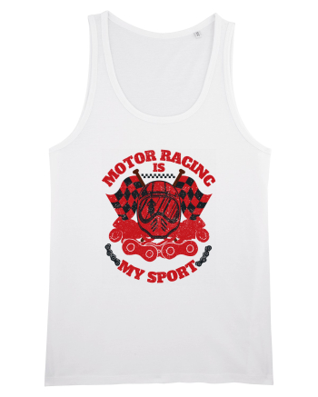 Motor Racing Is My Sport White