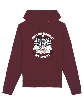 Motor Racing Is My Sport Burgundy