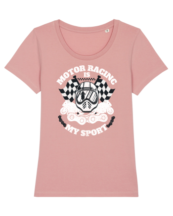 Motor Racing Is My Sport Canyon Pink