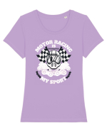 Motor Racing Is My Sport Tricou mânecă scurtă guler larg fitted Damă Expresser