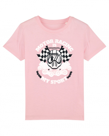 Motor Racing Is My Sport Cotton Pink