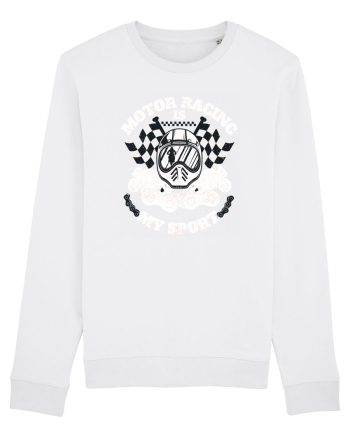Motor Racing Is My Sport White