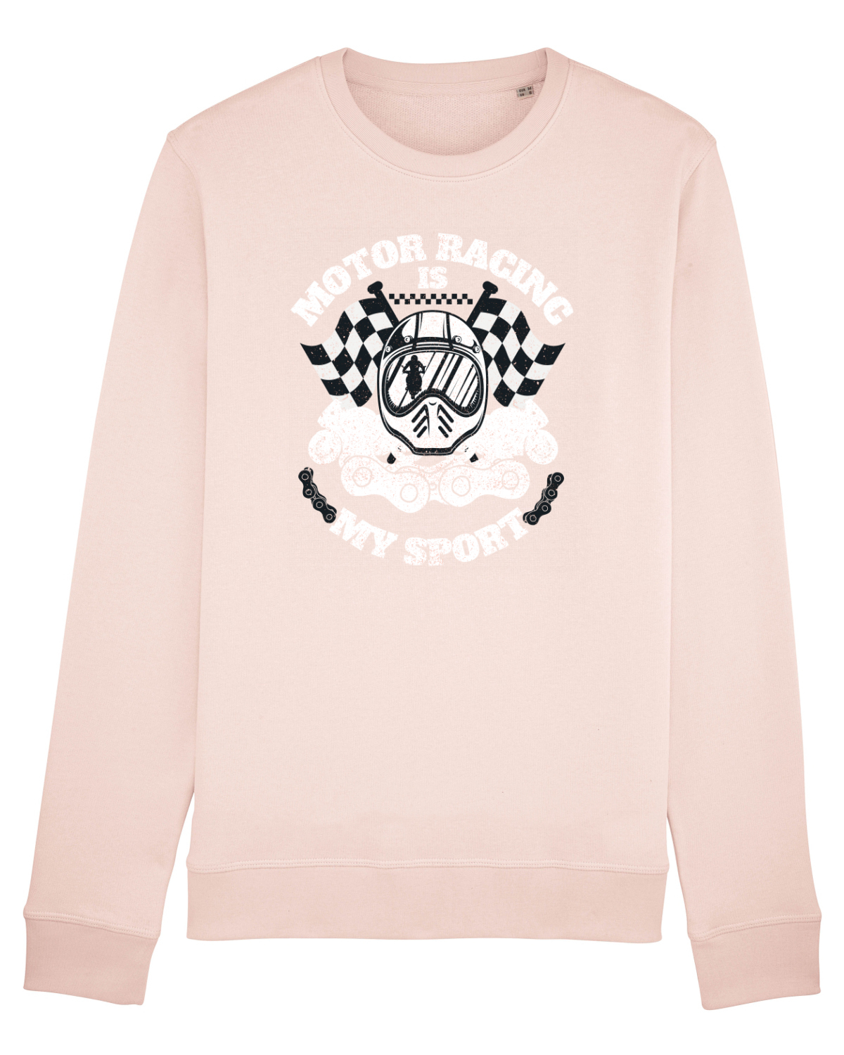 Bluză mânecă lungă Unisex Rise Candy Pink