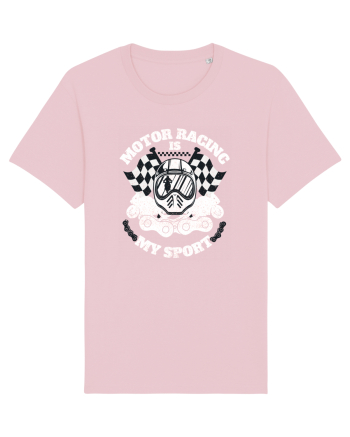 Motor Racing Is My Sport Cotton Pink