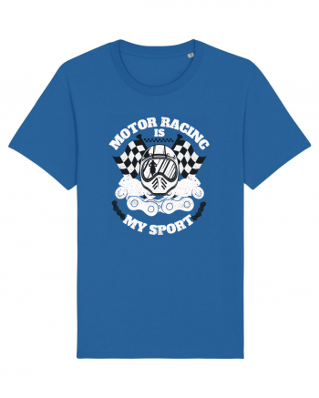 Motor Racing Is My Sport Royal Blue