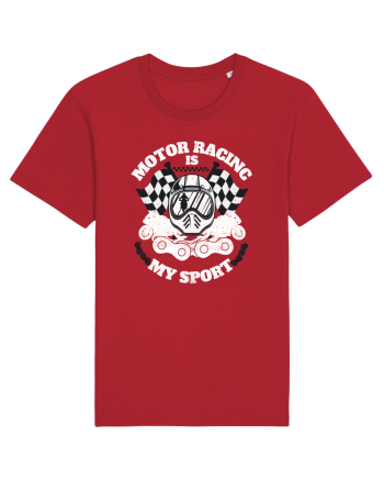 Motor Racing Is My Sport Red