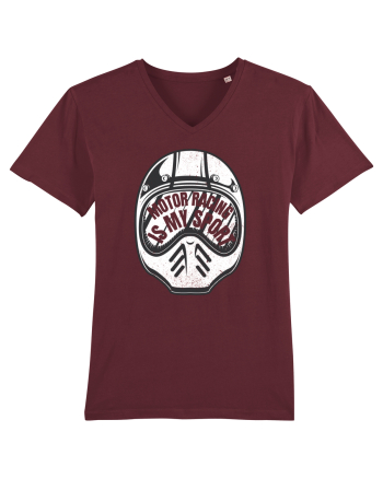 Motor Racing Is My Sport Burgundy