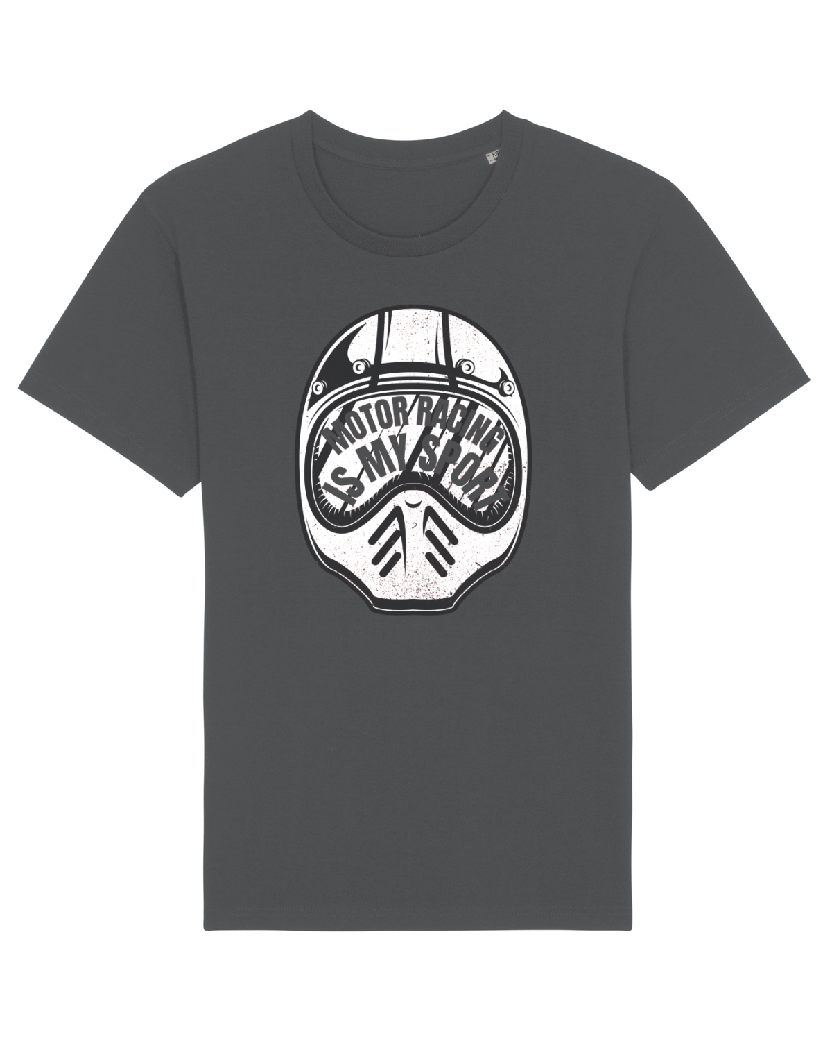 Tricou mânecă scurtă Unisex Rocker Anthracite