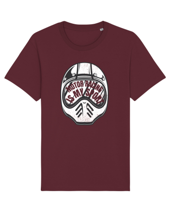 Motor Racing Is My Sport Burgundy