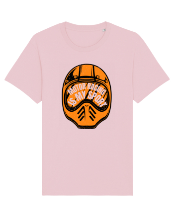 Motor Racing Is My Sport Cotton Pink