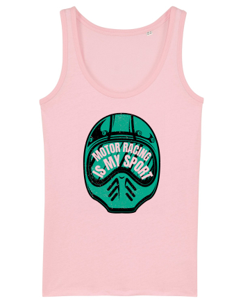 Motor Racing Is My Sport Cotton Pink