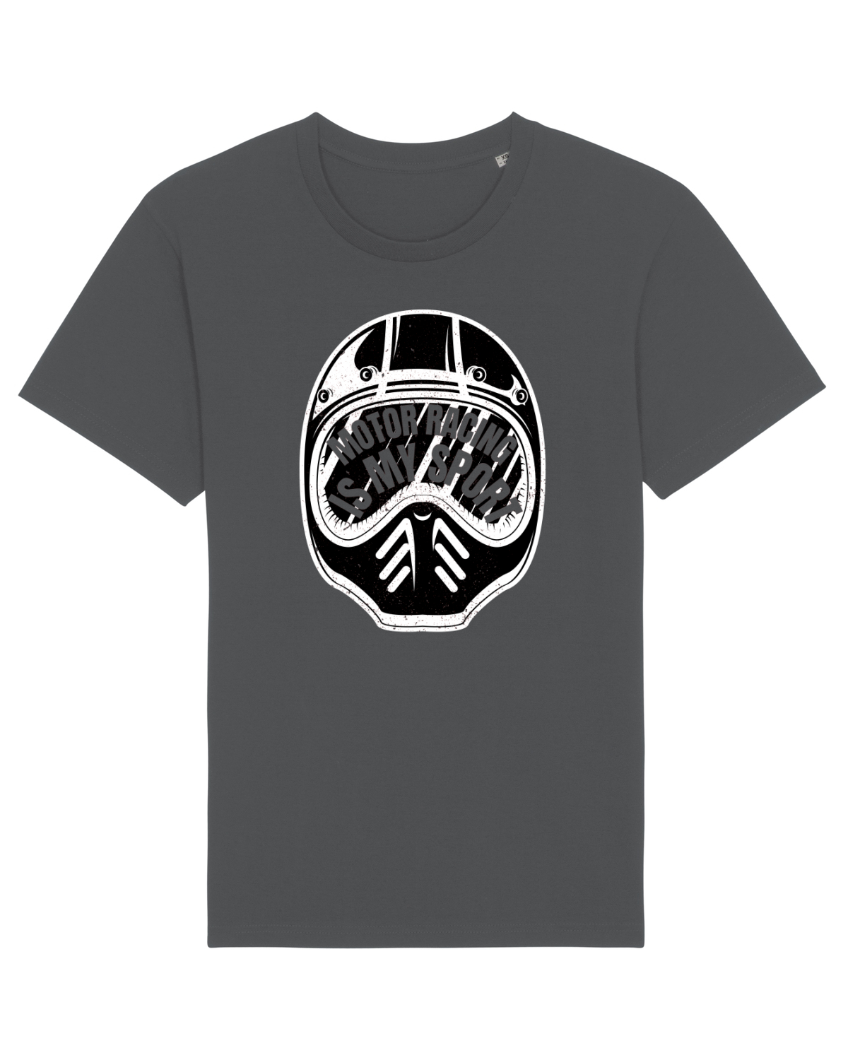 Tricou mânecă scurtă Unisex Rocker Anthracite