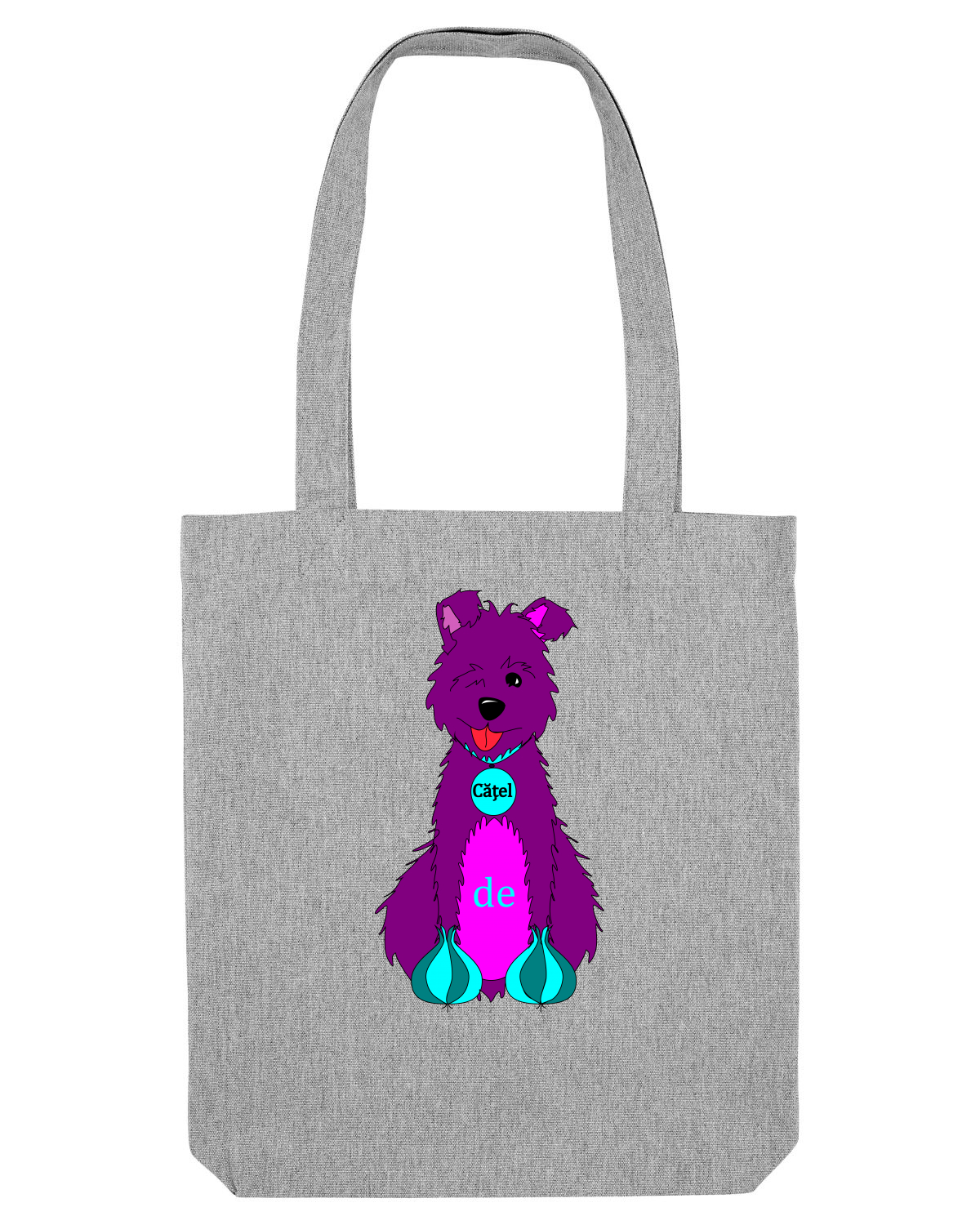 Sacoșă textilă Heather Grey