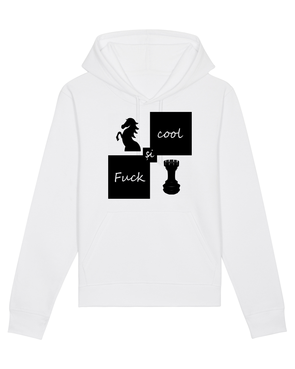 Hanorac Unisex Drummer White