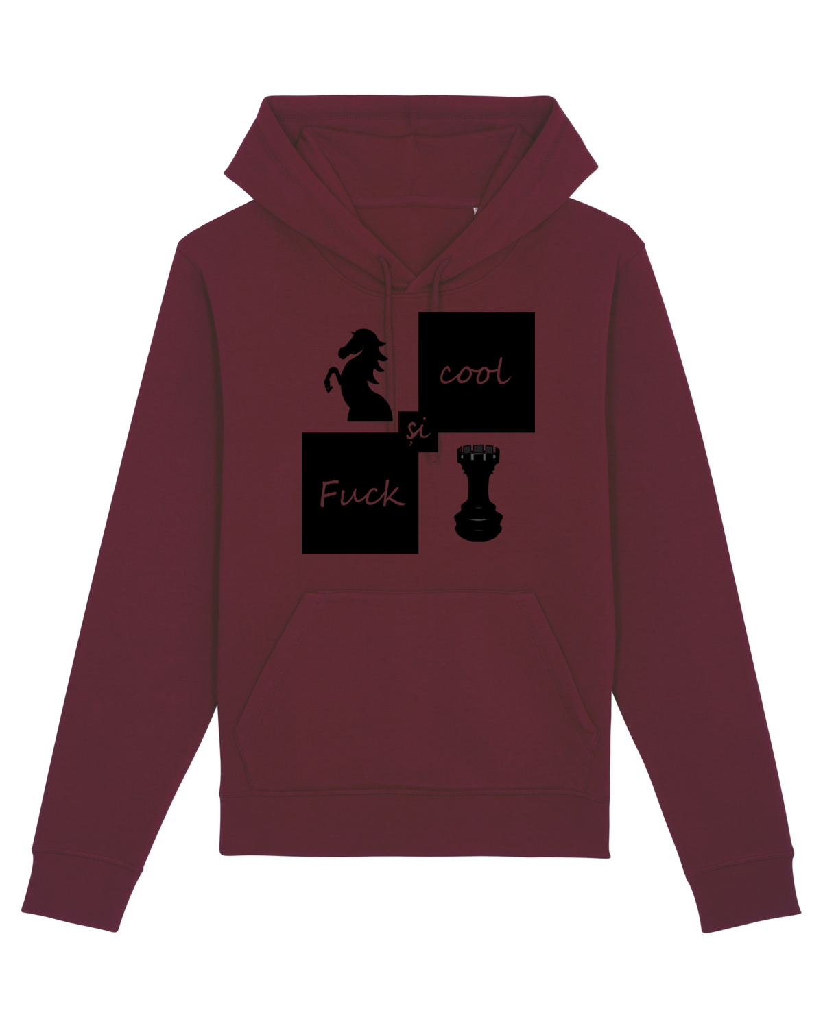 Hanorac Unisex Drummer Burgundy