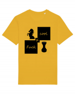 Cal Cool și Fuck Tură Tricou mânecă scurtă Unisex Rocker