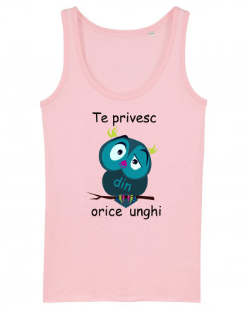 Te privesc din orice unghi Cotton Pink