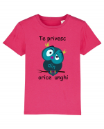 Te privesc din orice unghi Tricou mânecă scurtă  Copii Mini Creator