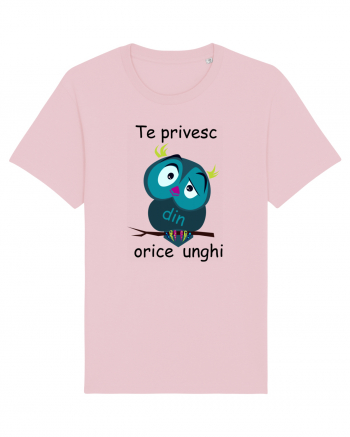 Te privesc din orice unghi Cotton Pink