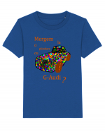 Mergem la o plimbare cu G-audi? Tricou mânecă scurtă  Copii Mini Creator