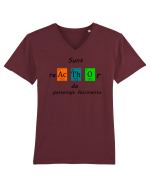 Sunt reactor de personaje fascinante Tricou mânecă scurtă guler V Bărbat Presenter