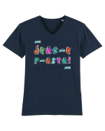Joac-o p-asta! Tricou mânecă scurtă guler V Bărbat Presenter