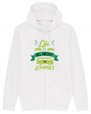 Life it's All About the Journey White