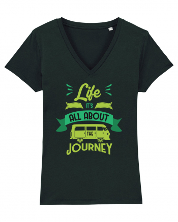 Life it's All About the Journey Black